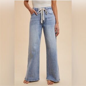 Women's Light Blue Flare Jeans